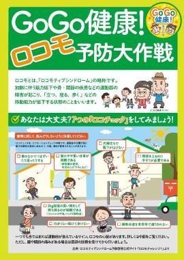 GoGo Health! Locomo Prevention Strategy (Leaflet)