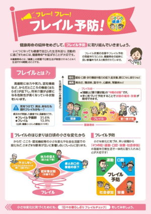 Fla! Fla! Prevention of frail! Leaflet