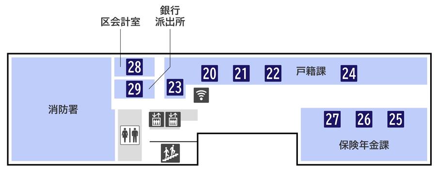 2nd floor map