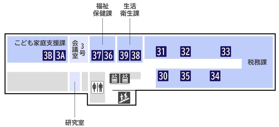 3rd floor map