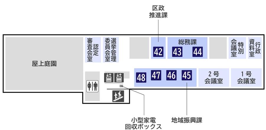 4th floor map