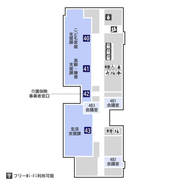 4th floor map