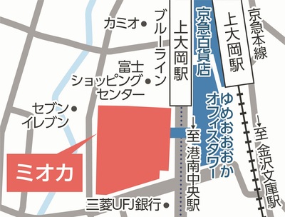 Kamiooka Special Center Map