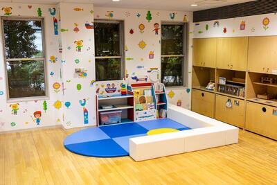 Photo of the playroom