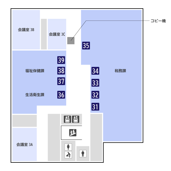 3rd floor map