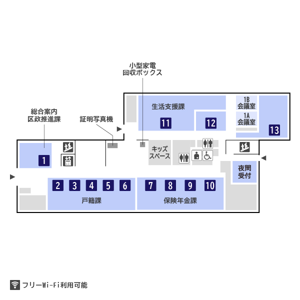 Floor map