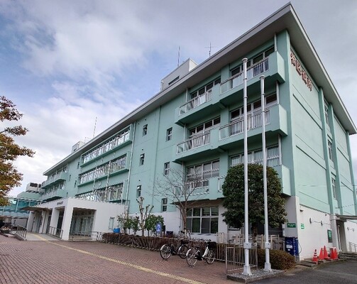 Appearance photo of the main building of the ward government building