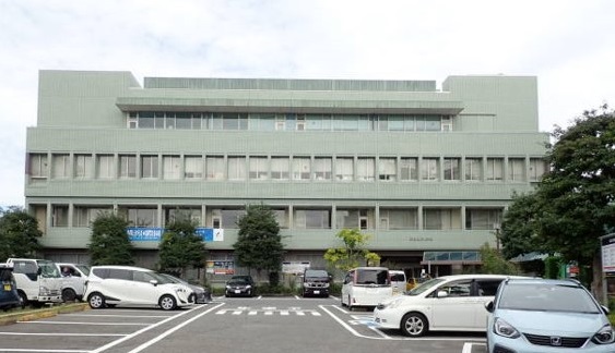 Appearance photo of the new building of the ward government building