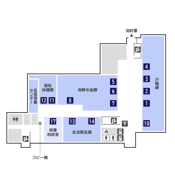 2nd floor map