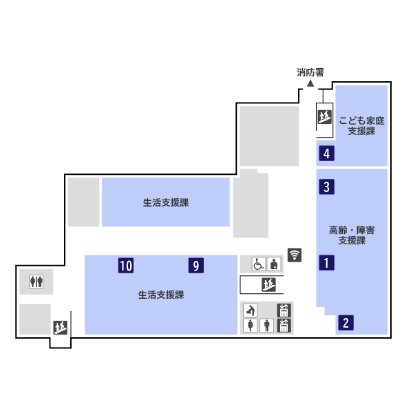 3rd floor map