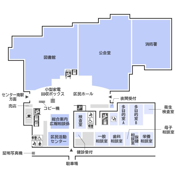 Floor Map 1F