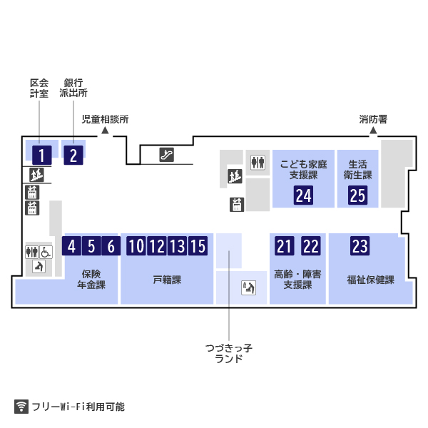 Floor Map 2F